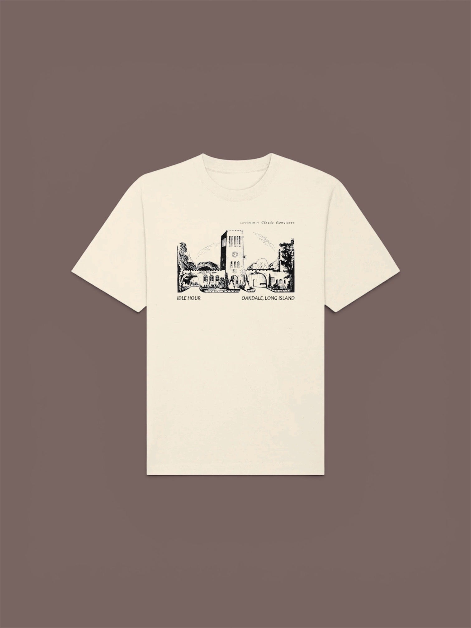 Claude Gonvierre Clocktower Tee